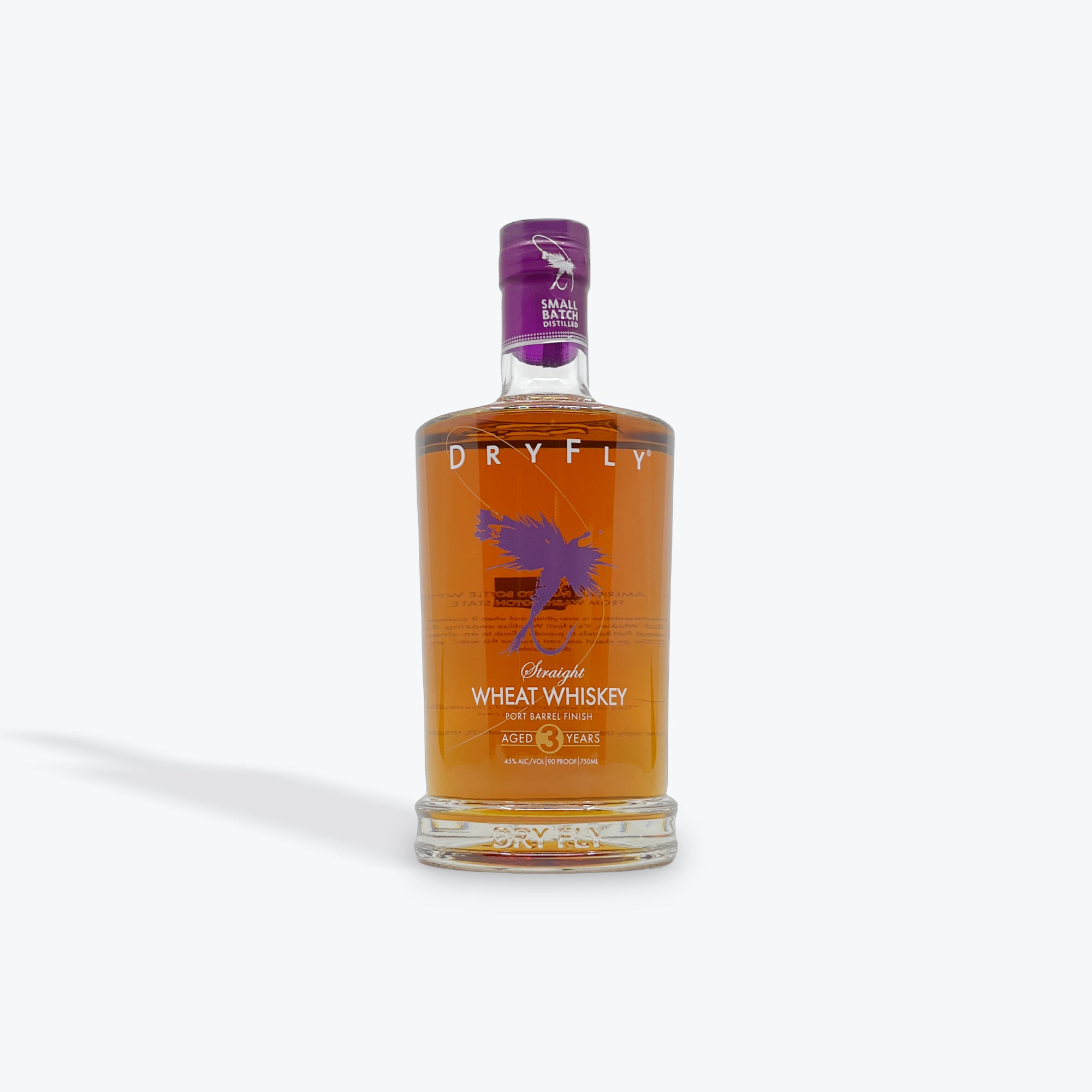 Dry Fly 3yr Port Barrel Finish Wheat Whiskey Boulevard Bottle Shop